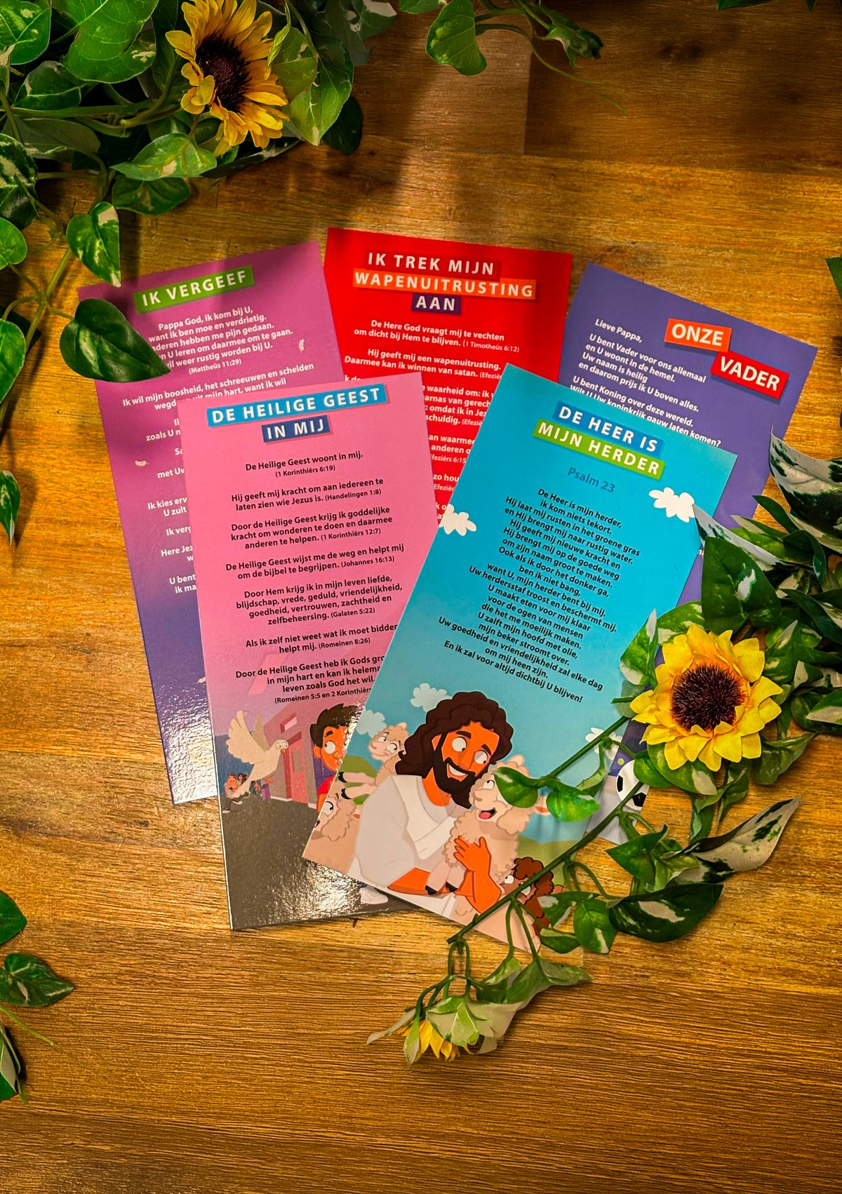 Set proclamatiekaarten - kaarten voor kids