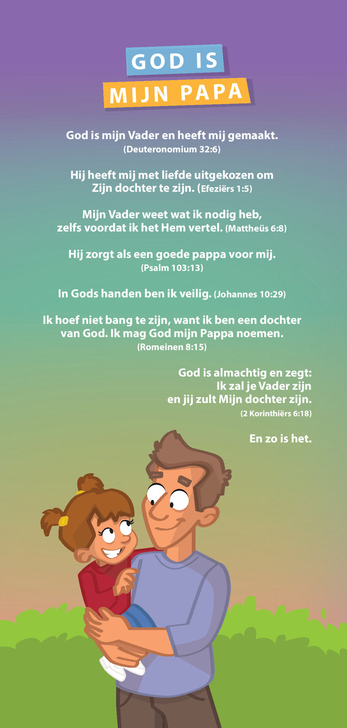 God is mijn papa (meisjes) - Kids