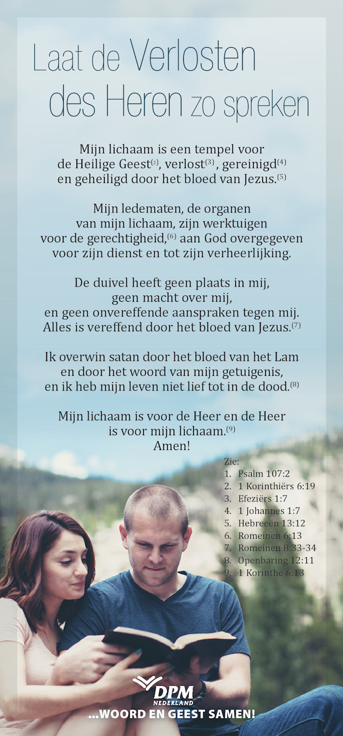 Laat de verlosten des Heren zo spreken