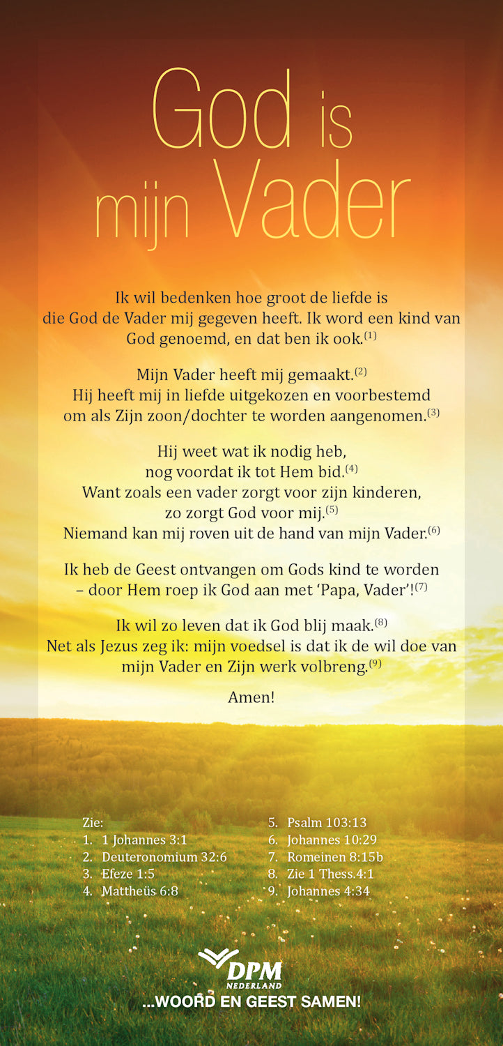 God is mijn Vader