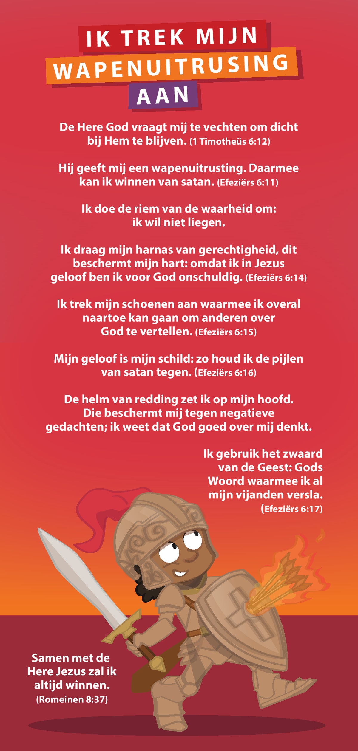 Ik trek mijn wapenrusting aan - Kids