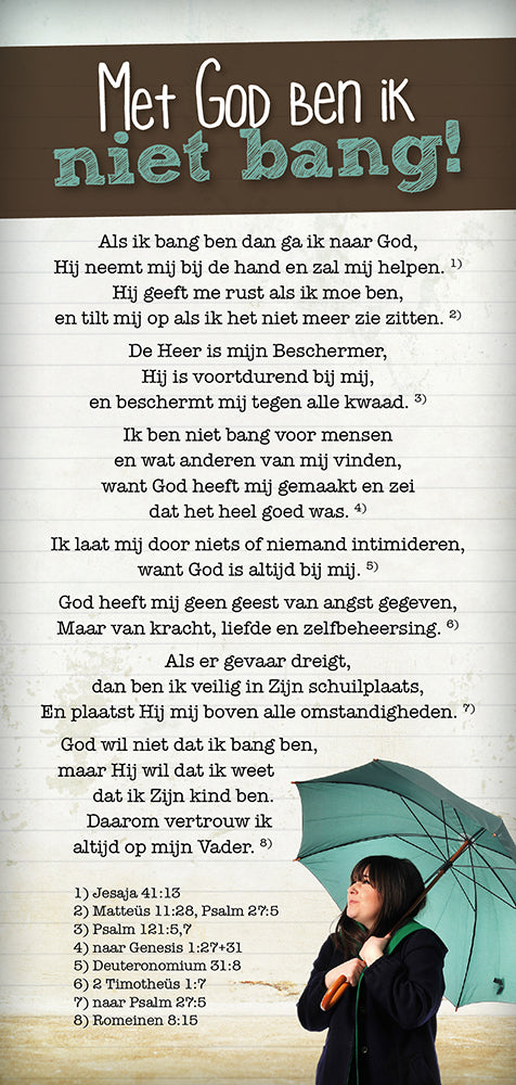 Met God ben ik niet bang