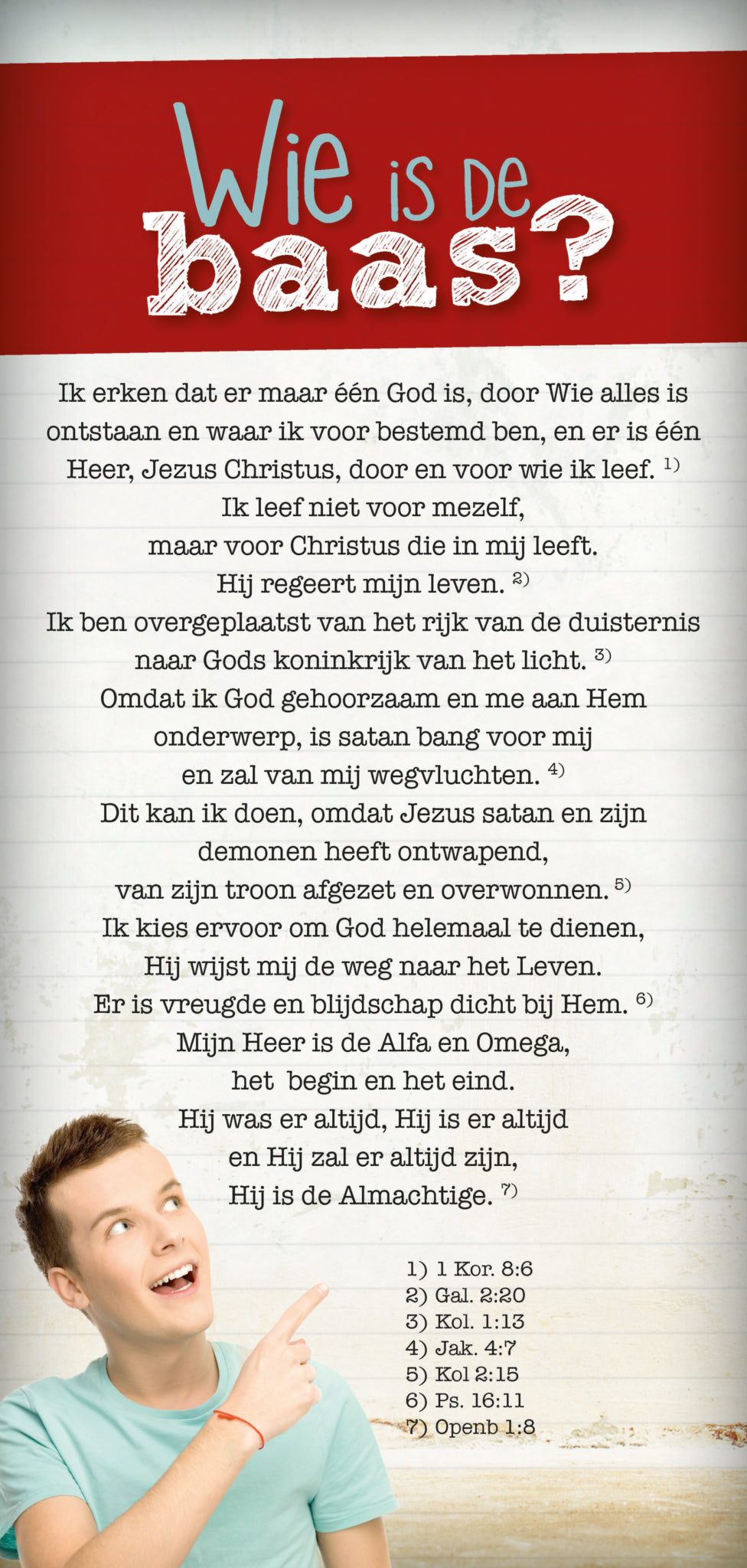 Wie is de baas RGB